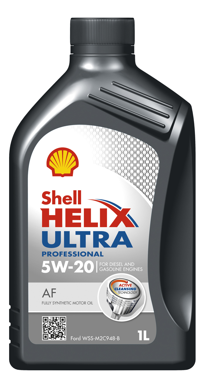 фото Моторное масло shell helix ultra professional af 550042303 5w20 1 л