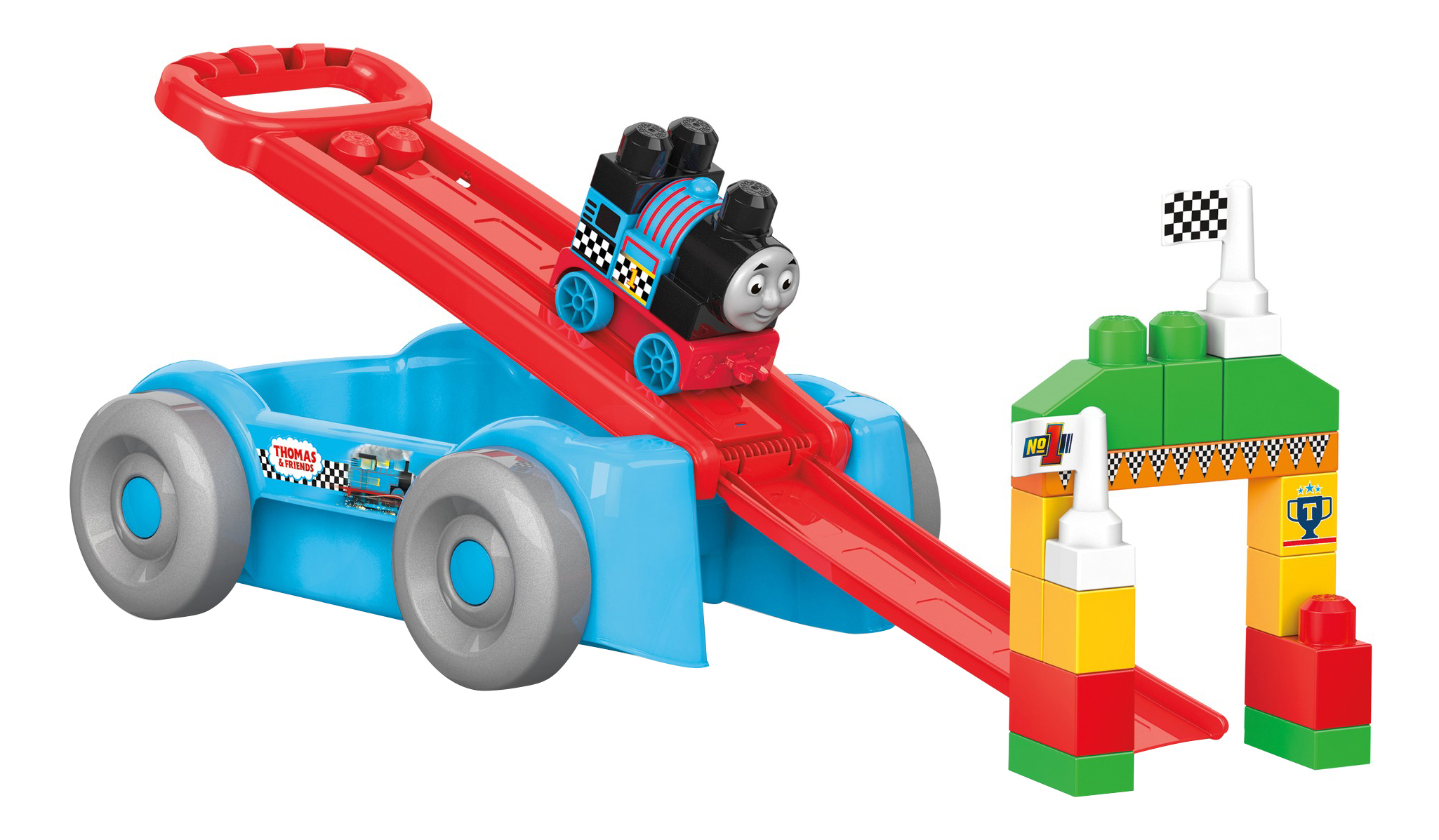 

Конструктор Mega Bloks® Томас и друзья: вагончик - трансформер DXH57, Вагончик-трансформер