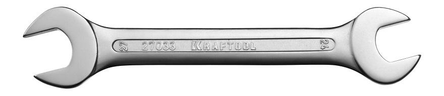 фото Рожковый ключ  kraftool 27033-24-27