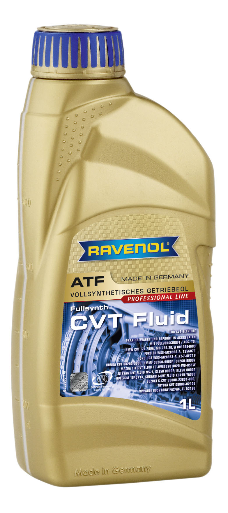 фото Трансмиссионное масло ravenol cvt fluid 1л 1211110-001