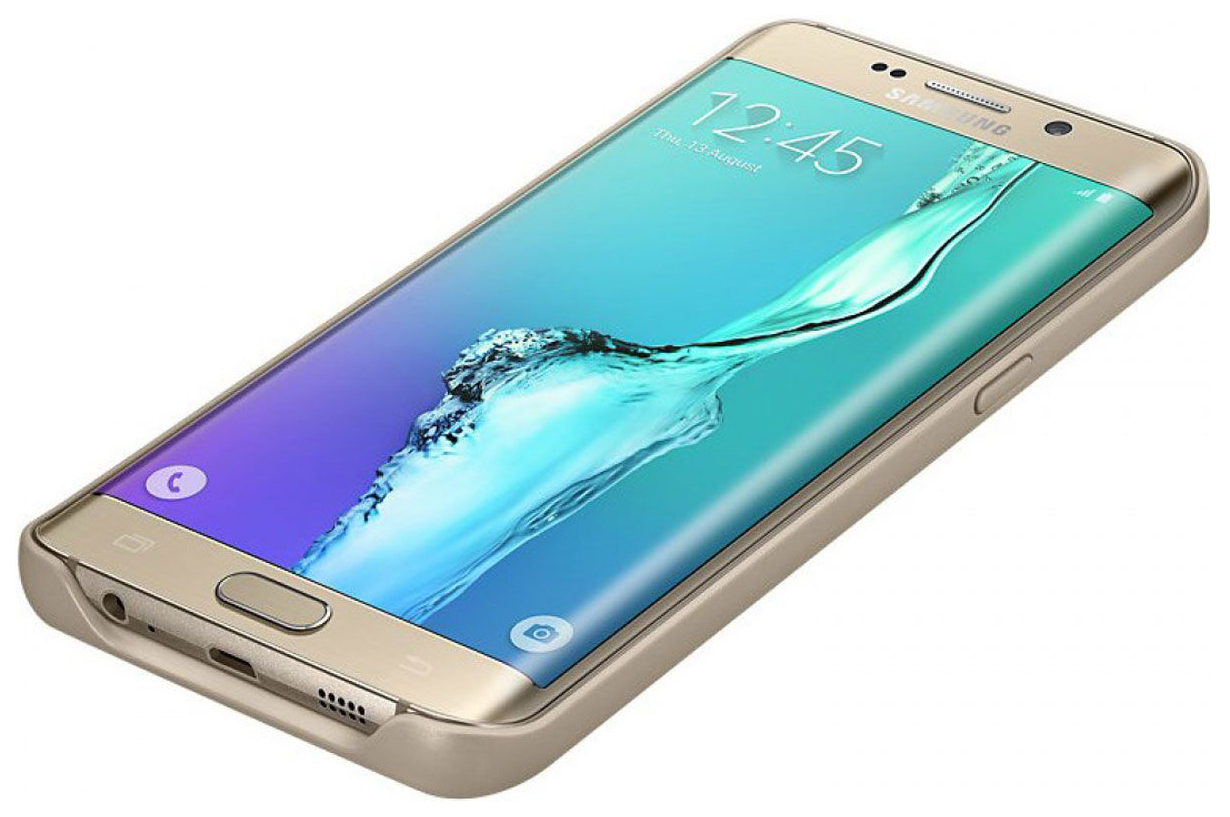 Чехол-аккумулятор Samsung EP-TG928 для Samsung Galaxy S6 EdgePlus Gold