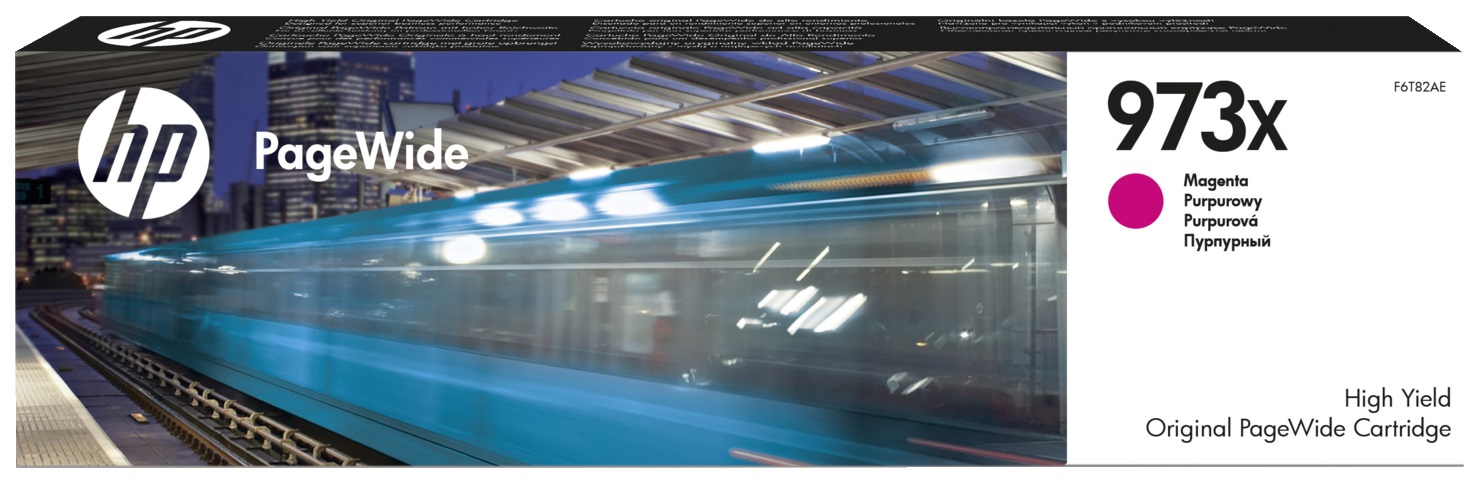 фото Картридж для струйного принтера hp 973xl (f6t82ae) пурпурный, оригинал