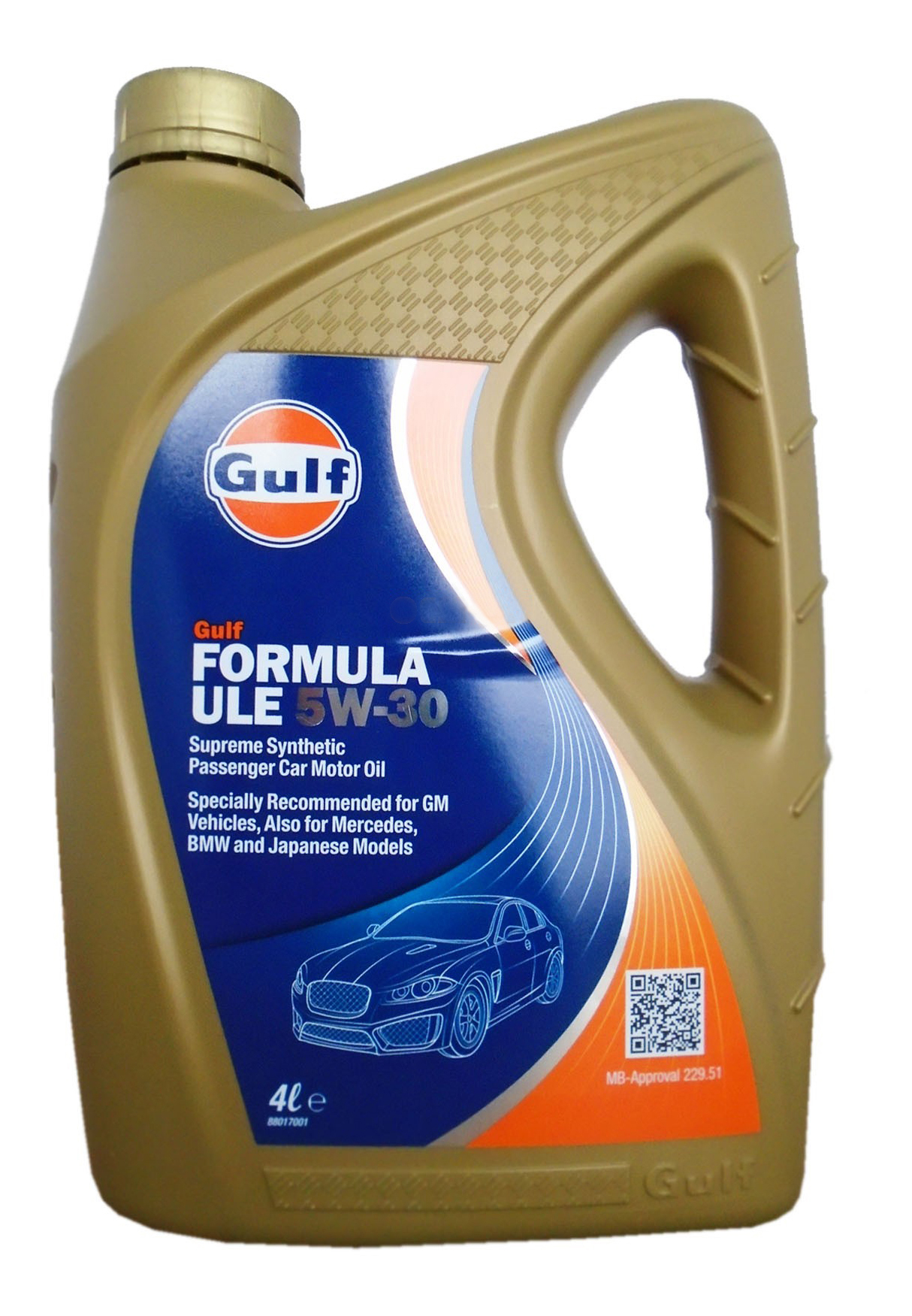 фото Моторное масло gulf formula ule 5w-30 4л