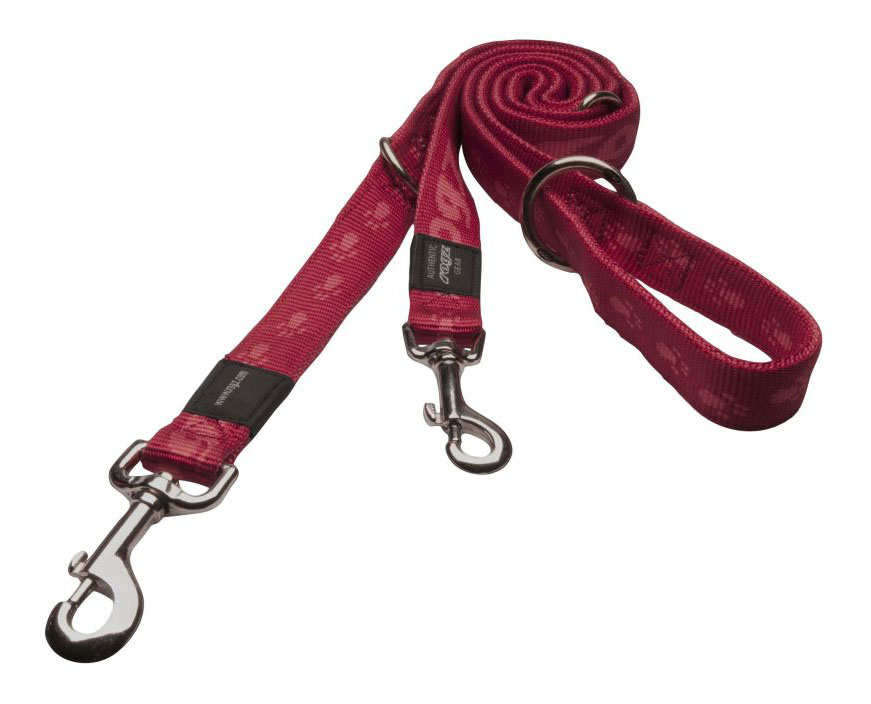 

Поводок перестежка для собак Rogz Alpinist XL-25мм 1,8 м, Красный HLM27C, Alpinist