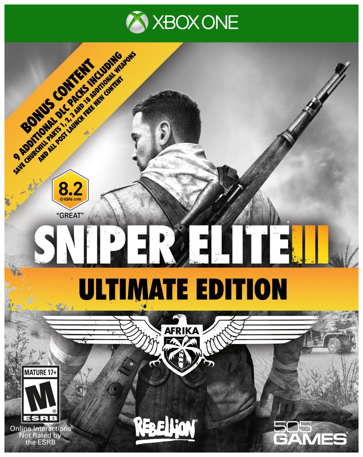 

Игра Sniper Elite 3 Ultimate Edition для Xbox One, sniper elite 3 ultimate edition