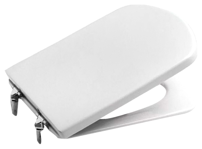 Сиденье для унитаза Roca Dama Senso белый (ZRU9000041) накидка на переднее сиденье натуральная шерсть короткий ворс белый