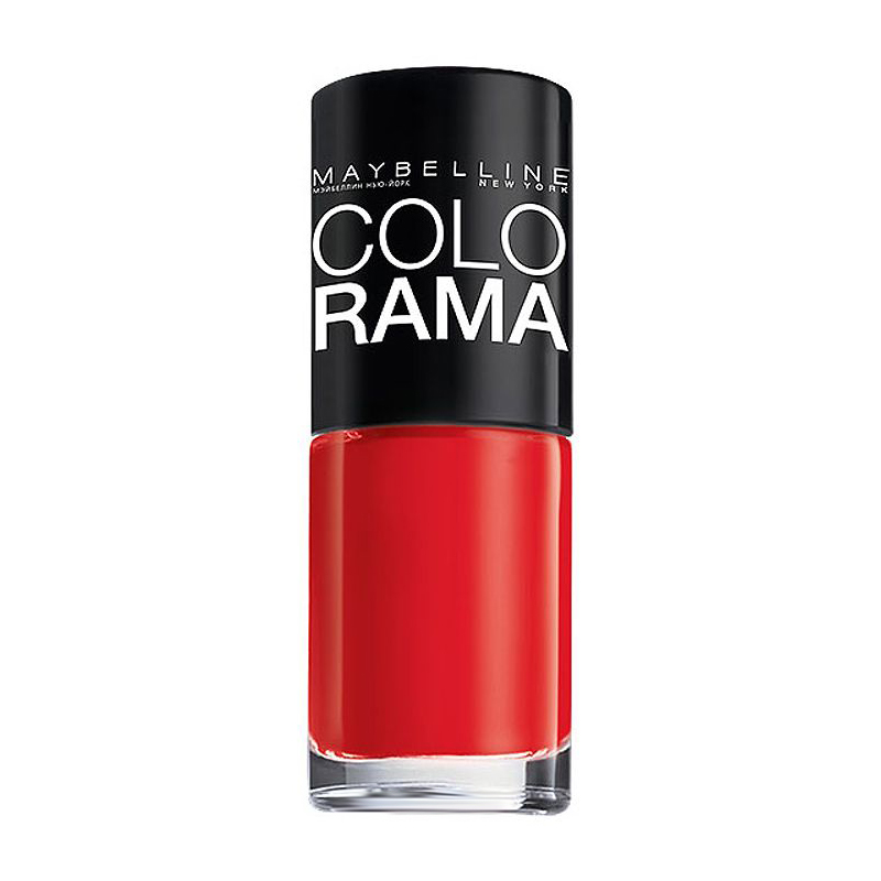 фото Лак для ногтей maybelline new york colorama тон 320 алый шелк