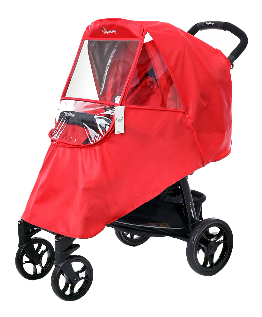 Дождевик на детскую коляску Esspero Window red дождевик esspero cabinet для коляски