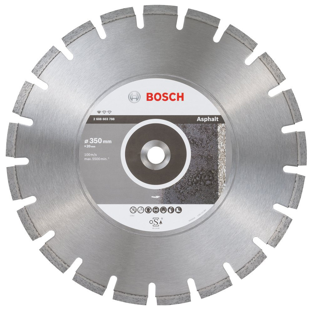 

Диск отрезной алмазный Bosch Stf Asphalt 350-20 2608603788