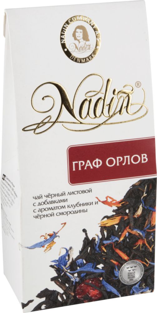 фото Чай черный nadin граф орлов 50 г