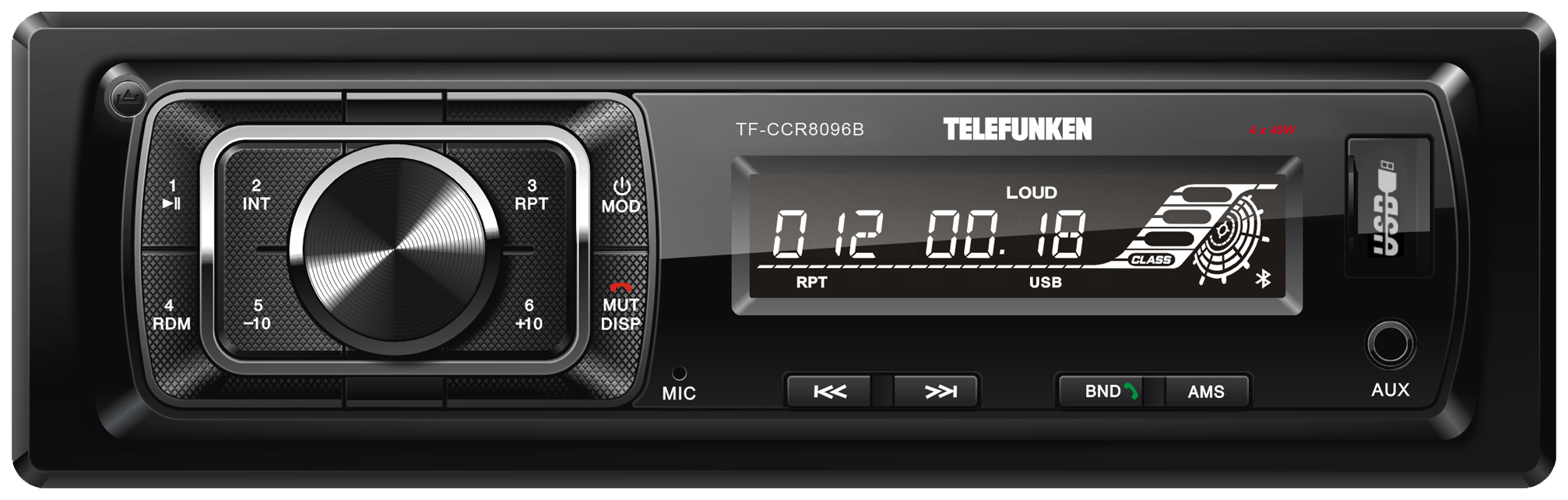 

CAM Telefunken TF-CCR8096B, TF-CCR8096B