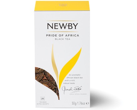 Чай черный Newby pride of Africa 25 пакетиков