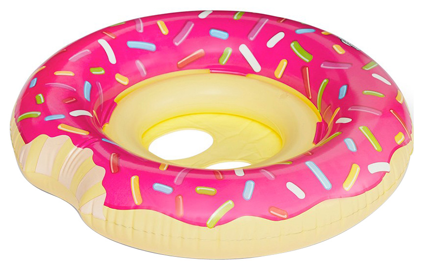 фото Надувной круг bigmouth pink donut детский bmlf-0002