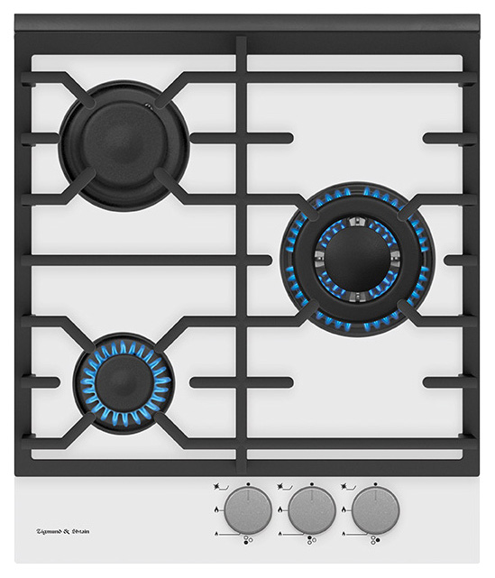 фото Встраиваемая варочная панель газовая zigmund & shtain mn 135.451 w white