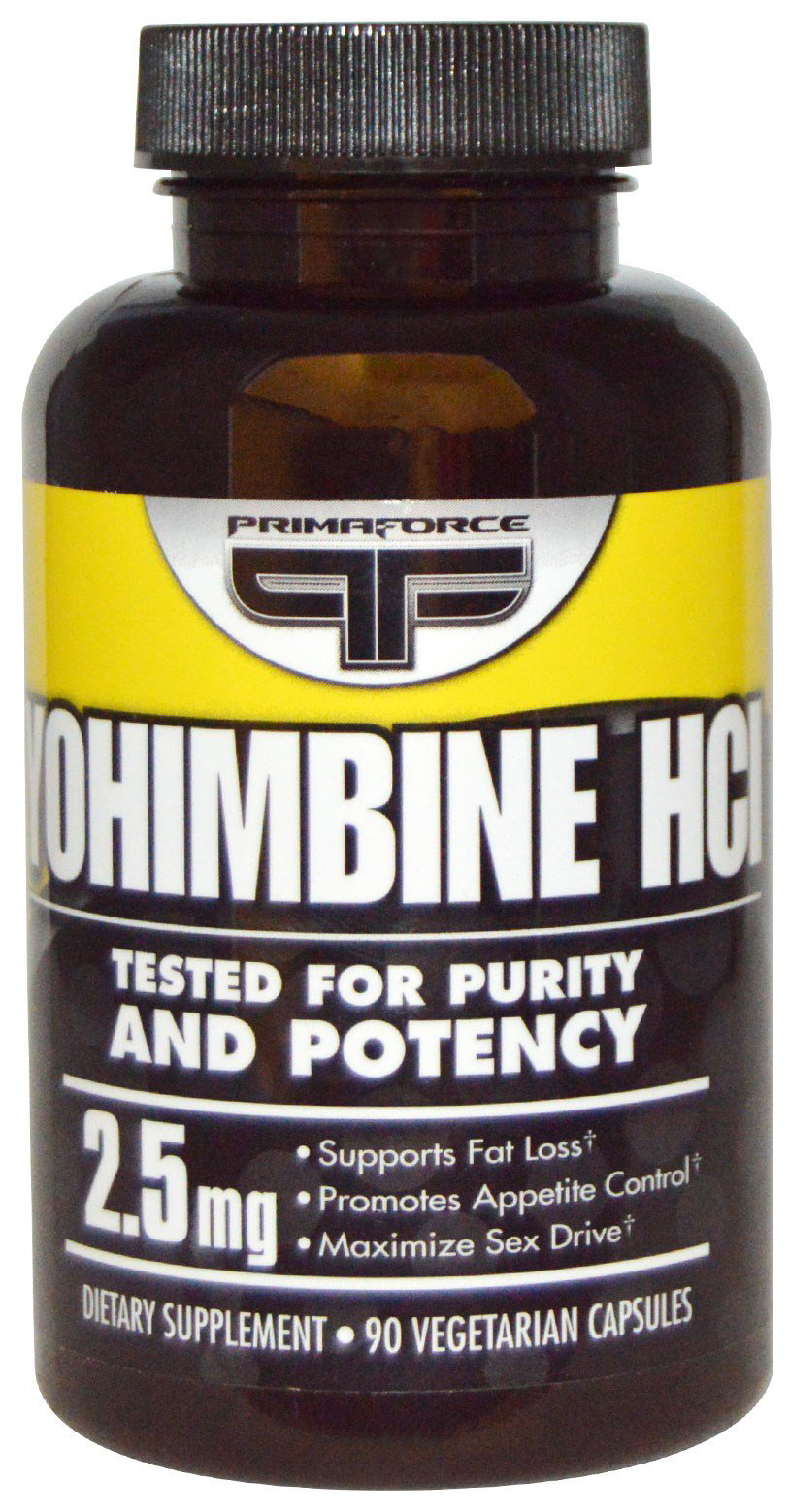 

Добавка для здоровья Prima Force Yohimbine Hcl 90 капс. натуральный, Yohimbine Hcl