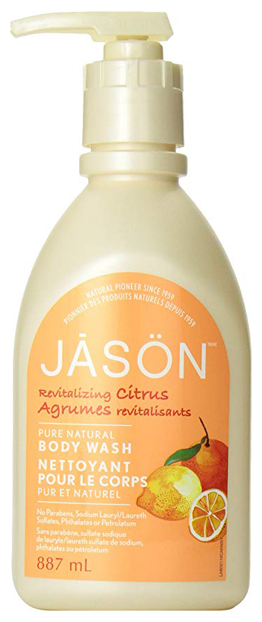 фото Гель для душа jāsön revitalizing citrus body wash 887 мл jason