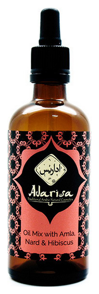 фото Масло для волос adarisa oil mix with amla nard & hibiscus 100 мл