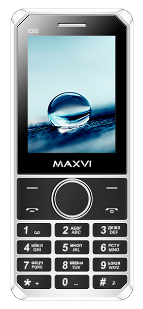 фото Мобильный телефон maxvi x300 black