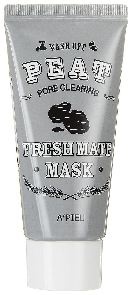 фото Маска для лица очищающая apieu fresh mate peat mask, 50 мл a'pieu