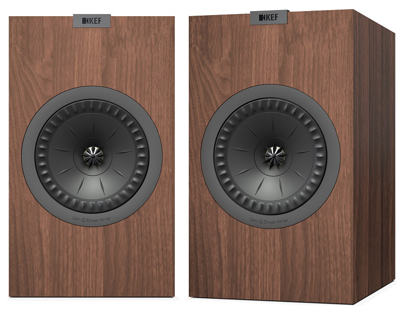 фото Колонки kef q350 walnut