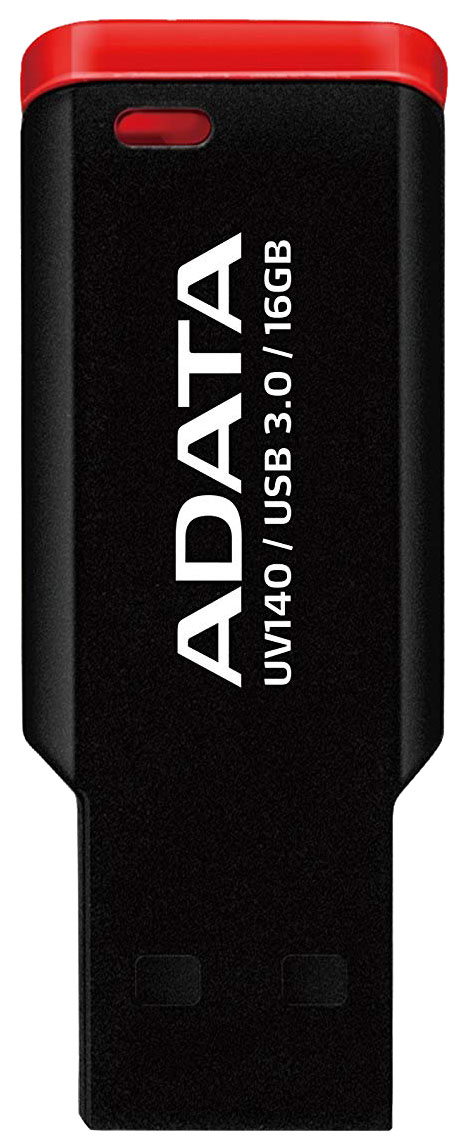 

Флешка ADATA UV140 16ГБ Red/Black (AUV140-16G-RKD), UV140