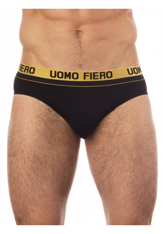 фото Трусы мужские uomo fiero 034fs черные m