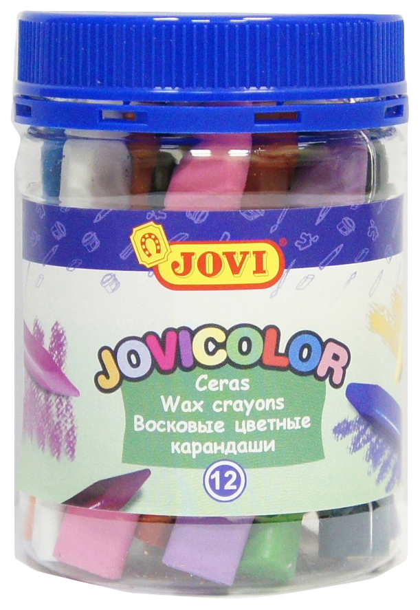 

Карандаши цветные Jovi 12 цветов, 973/12х