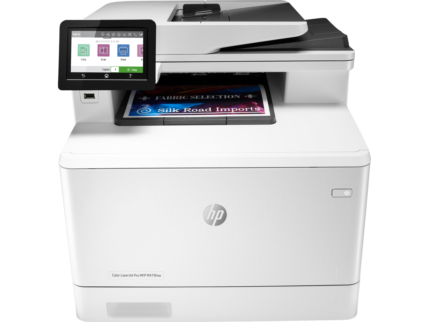 фото Лазерное мфу hp color laserjet pro m479fnw