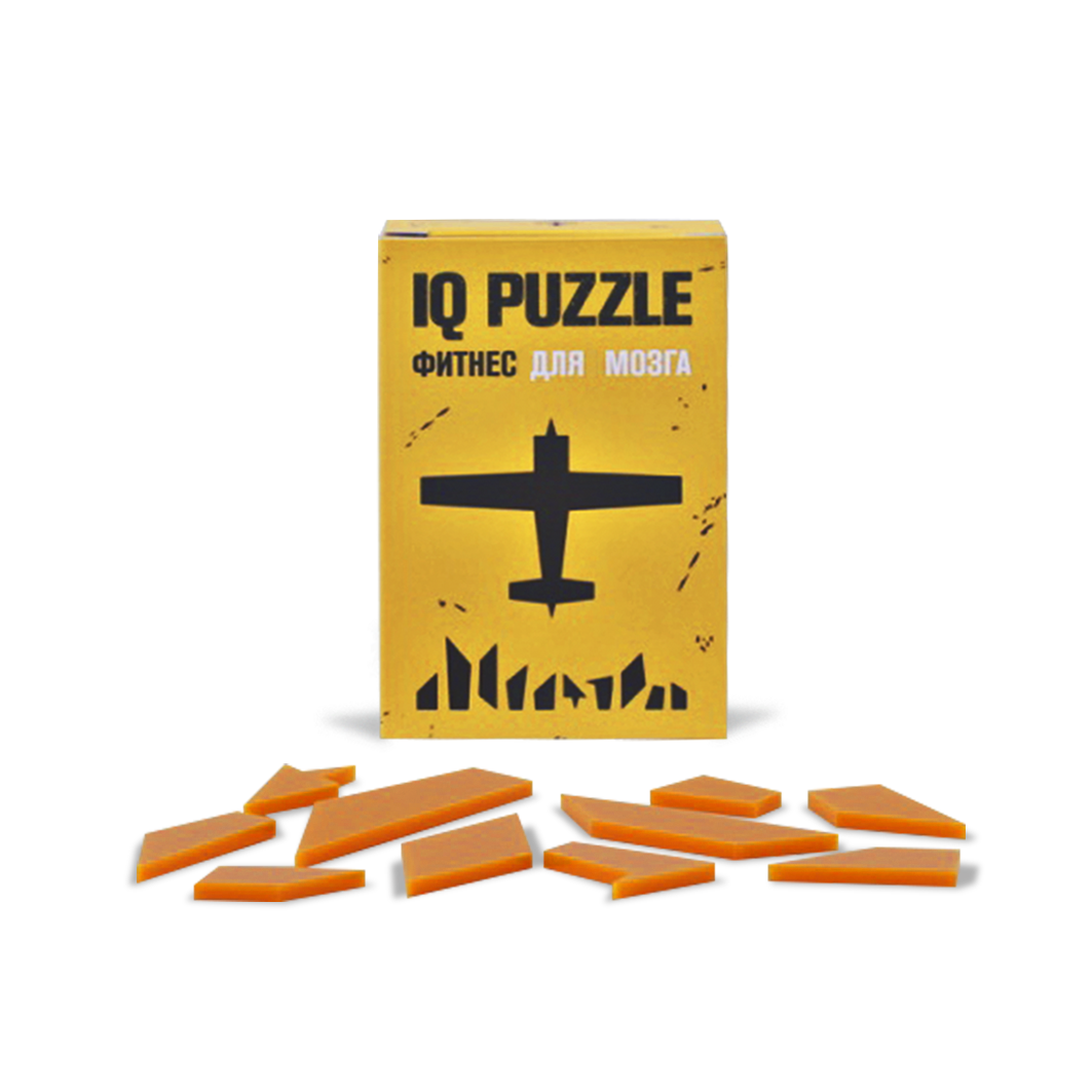 

Пазл IQ Puzzle 10 деталей, самолет