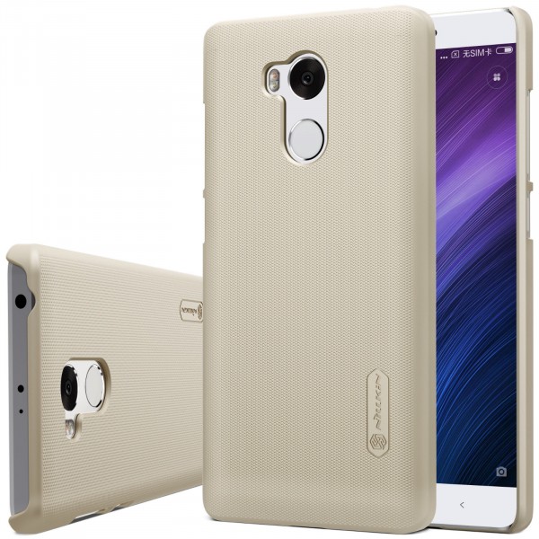 фото Чехол nillkin matte для xiaomi redmi 4 pro / redmi 4 prime gold