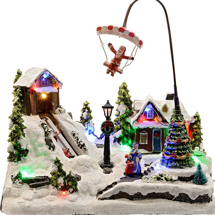 

Kaemingk Светящаяся композиция «Санта вернулся», LED, 30*19*31 см 481339