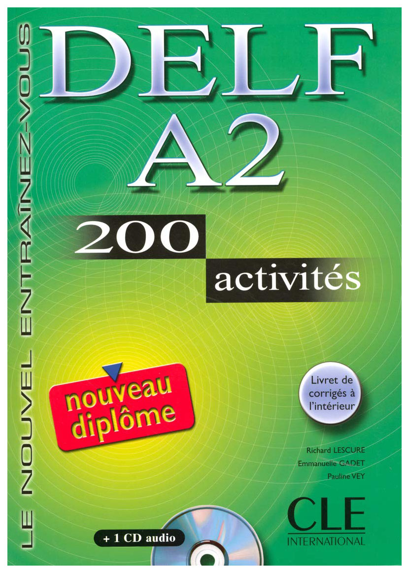 фото Книга cle international "delf a2, 150 activites (+ audio cd)"