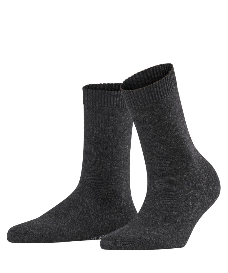 

Носки женские FALKE Cosy Wool SO серые 39-42, Cosy Wool SO
