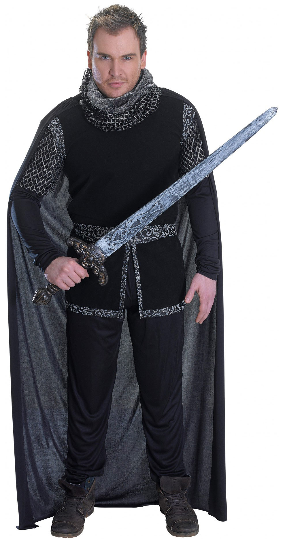 фото Карнавальный костюм bristol рыцарь, цв. черный р.180
