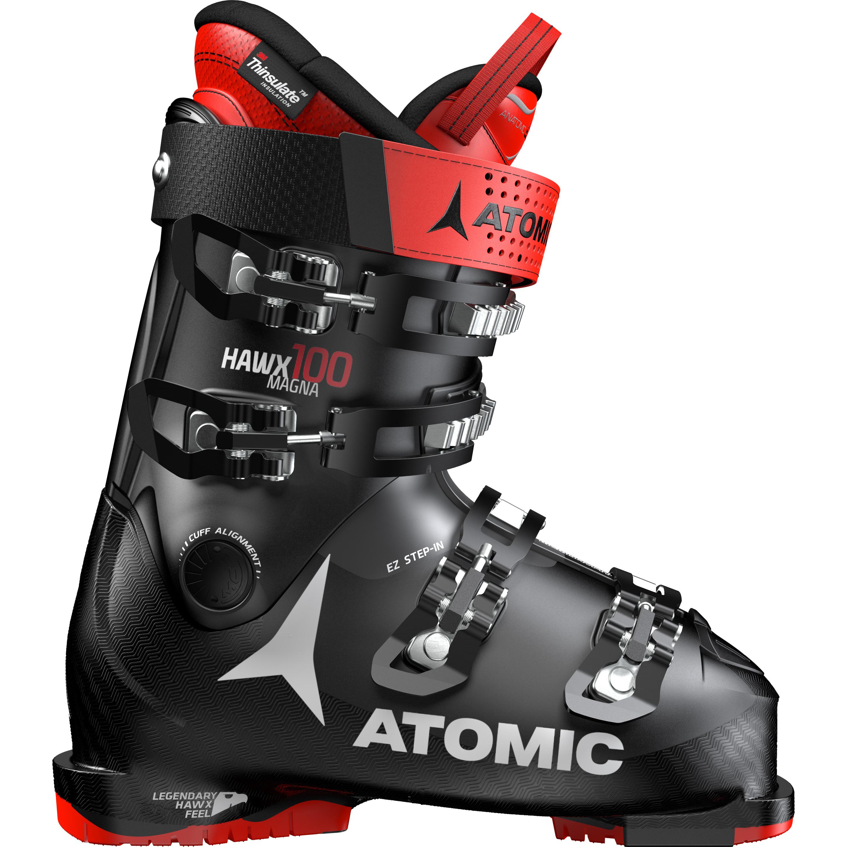 фото Горнолыжные ботинки atomic hawx magna 100 2020, black/red, 31.5