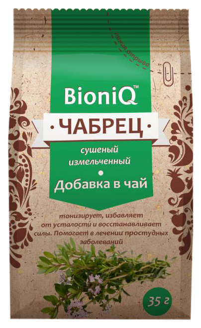 фото Чабрец bioniq сушеный