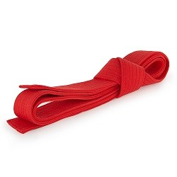 

Пояс для кимоно Jabb JE-2783 red, 280 см, JE-2783
