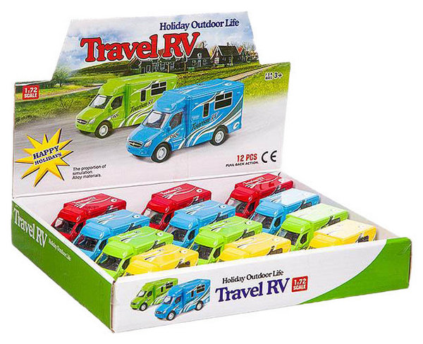

Коллекционная модель машины Shenzhen Toys Travel RV А56075, Разноцветный