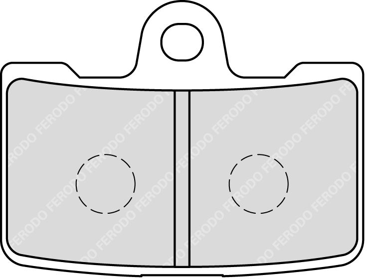 

Тормозные колодки передние Ferodo FDB2240ST для мотоциклов
