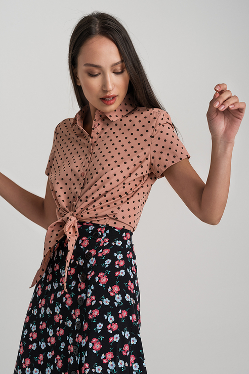 

Блуза женская befree 1921251322 розовая L, 1921251322