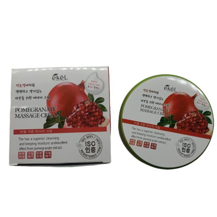 фото Крем массажный для тела с экстрактом граната ekel pomegranate massage cream 300 мл