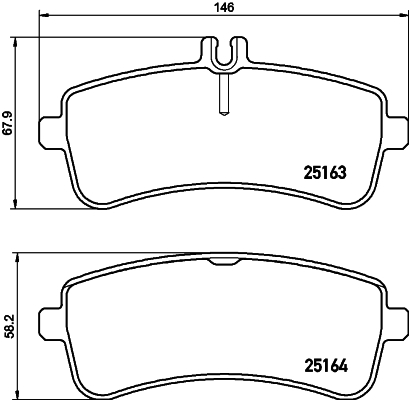 

Комплект тормозных колодок Hella 8DB355021521