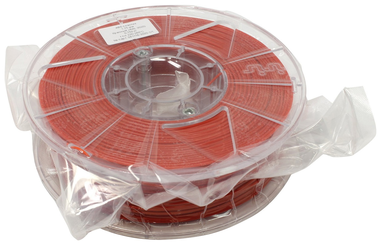 фото Пластик для 3d-принтера cactus cs-3d-abs-750 abs red