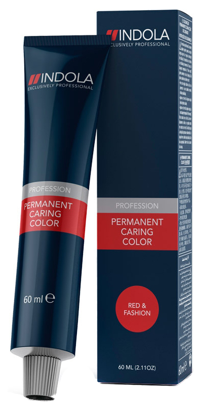 фото Краска для волос indola permanent caring color 3.8 темный коричневый шоколадный 60 мл