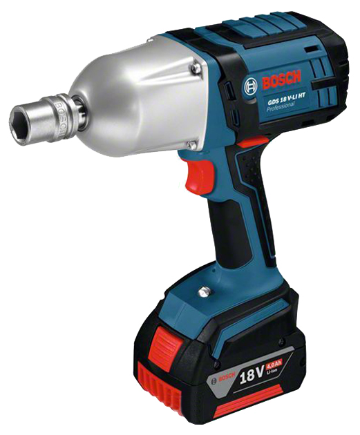 фото Аккумуляторный гайковерт li-ion 18 в gds 18 v-li ht bosch