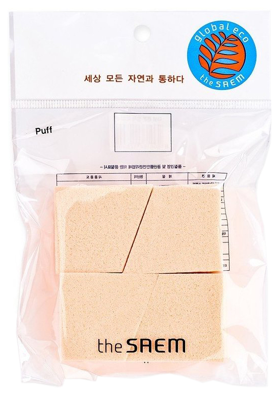 

Спонж для макияжа The Saem Detail Filled Puff 4 шт