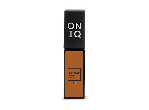 

Гель-лак Oniq 113 PANTONE: Russet Orange, 6 мл