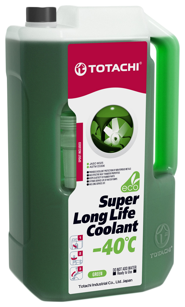 фото Охлаждающая жидкость totachi super llc green -40c 4л.