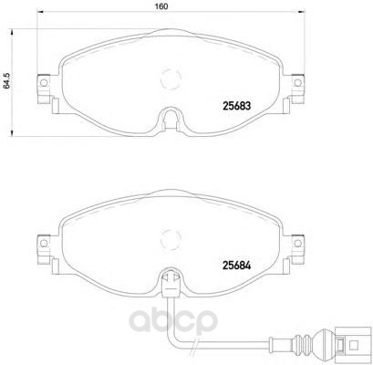 

Тормозные колодки HELLA PAGID/BEHR дисковые 8DB355020191