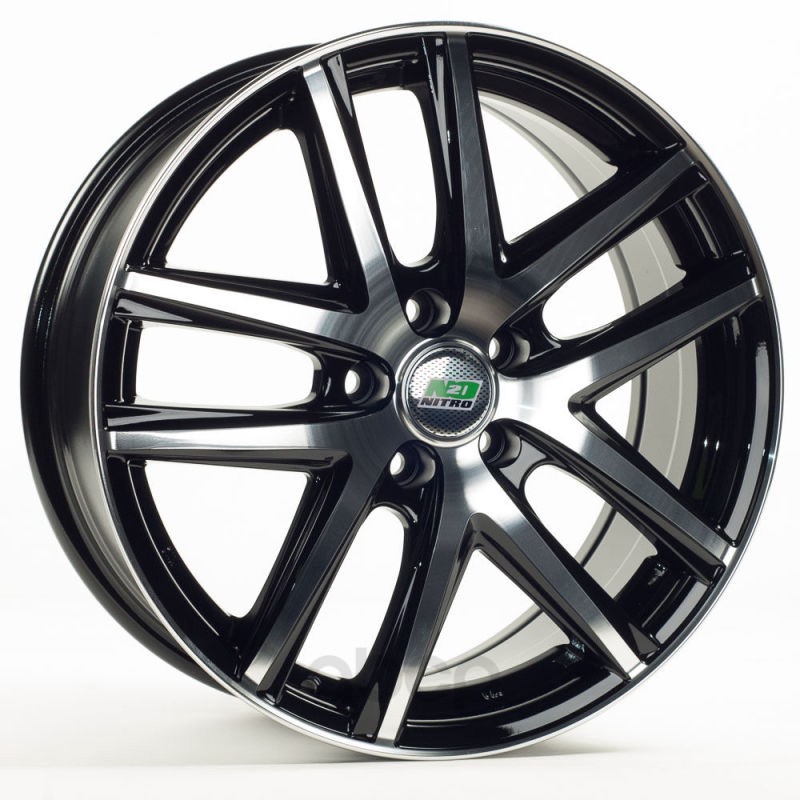 

Колесный диск NITRO R17 7J 5x114.3 ET45 D67.1 41058800, Черный;серебристый